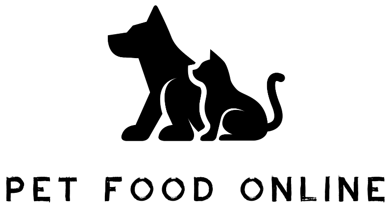 Pet Food Online LTD primary logo — dog and cat silhouette with wordmark