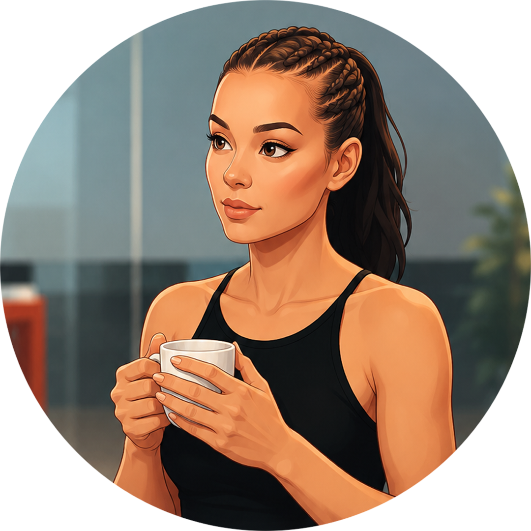 Portrait of Tia, Graphic Designer